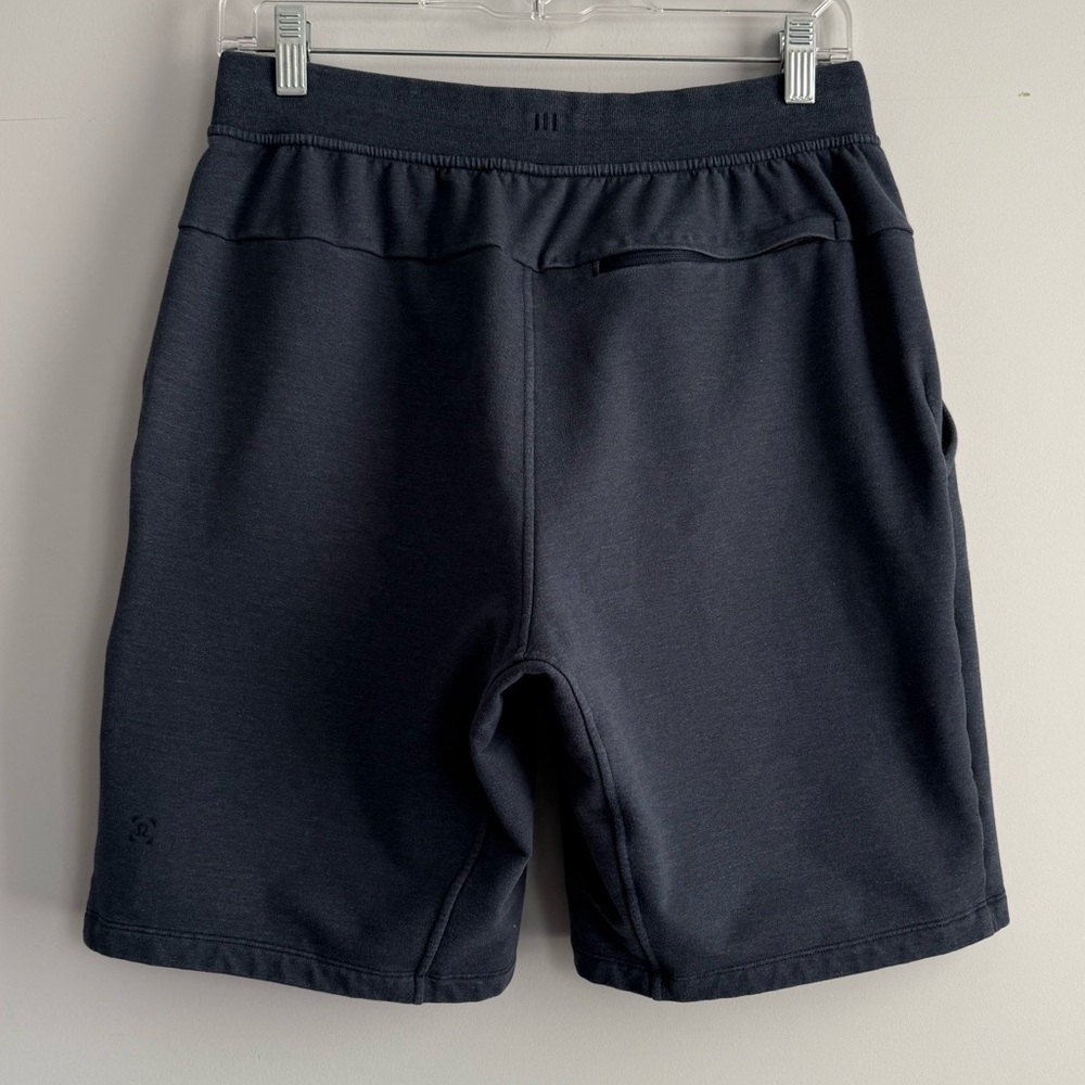 Lululemon City Sweat Short *9.5" - Heathered True Navy Size M Gym Lounge Casual - Picture 5 of 14